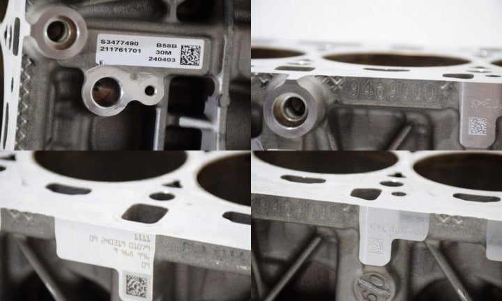 Motorblock BMW B58B30S Benzin Unkomplett MOT6166846126pn