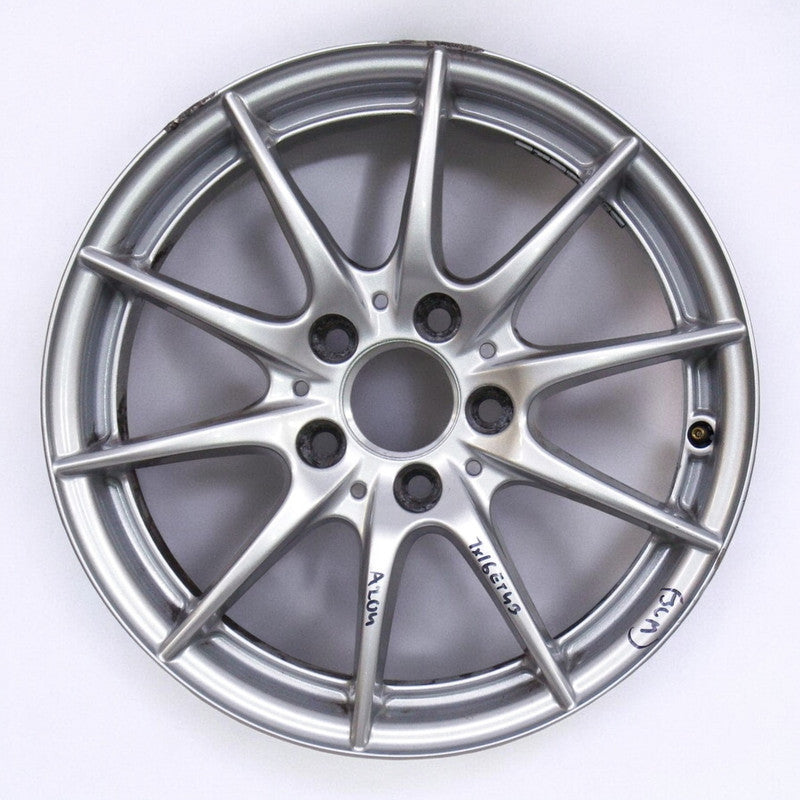 1x Alufelge 16 Zoll 7.0" 5x112 43ET Glanz Silber A2044015702 Mercedes-Benz W204