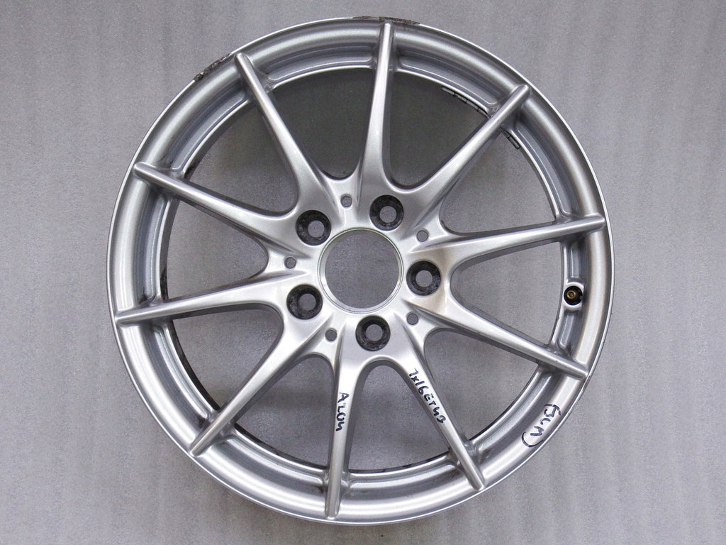 1x Alufelge 16 Zoll 7.0" 5x112 43ET Glanz Silber A2044015702 Mercedes-Benz W204