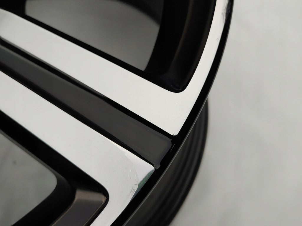 1x Alufelge 18 Zoll 7.5" 5x112 49ET Matt Schwarz A1774013200 Mercedes-Benz Cla FEL9579539955ee