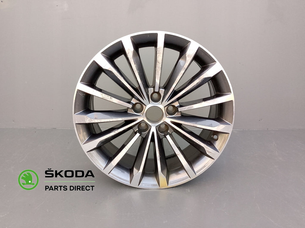 1x Alufelge 18 Zoll 12.5" 5x112 565601025E Skoda Kodiaq Rim Wheel FEL3563969810yz