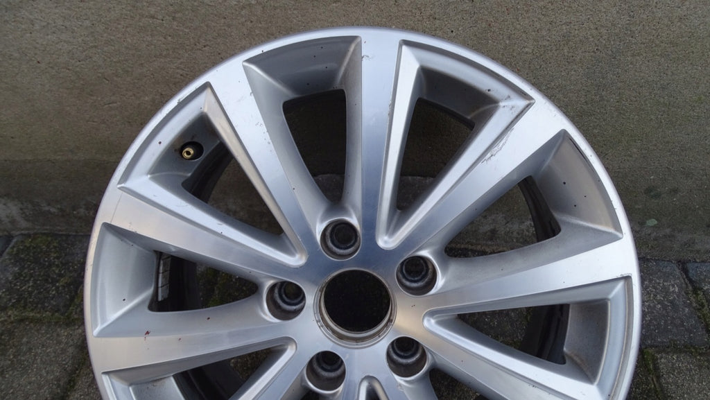 1x Alufelge 16 Zoll 6.5" 5x112 50ET Glanz Silber 1T0601025S VW Touran Rim Wheel FEL2893540219ad