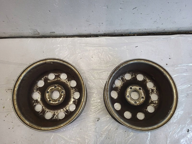 4x Alufelge 15 Zoll 6.0" 5x100 38ET Glanz Silber 8L0601025E Audi A3 Rim Wheel FEL8881346348sv