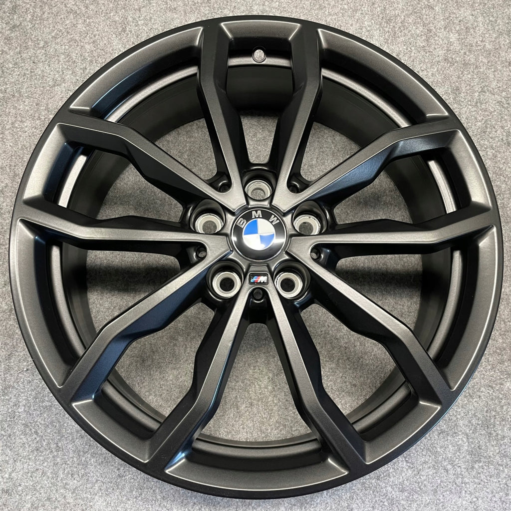 4x Alufelge 18 Zoll 6.5" 5x112 41ET Glanz Grau 6877550 BMW F39 X1 F48 Rim Wheel FEL1588261875gj