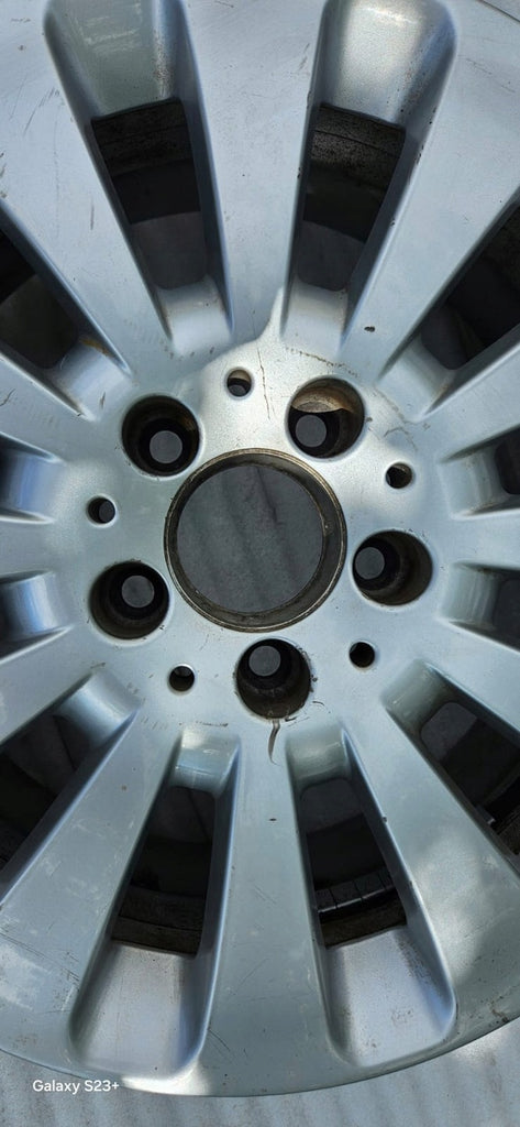 1x Alufelge 16 Zoll 7.0" 5x112 42ET Glanz Silber A2044010602 Mercedes-Benz