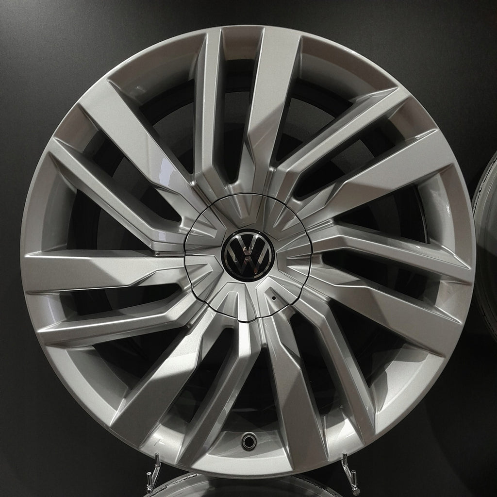 4x Alufelge 19 Zoll 8.0" 5x112 28ET Glanz Silber 760601025 VW Touareg Rim Wheel FEL1648277508cl
