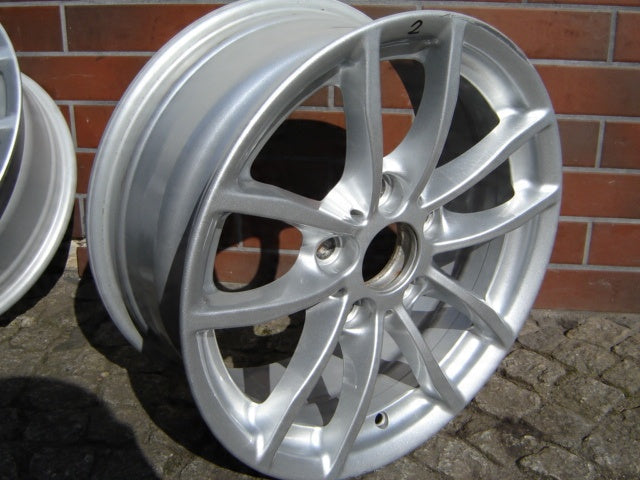 1x Alufelge 16 Zoll 7.0" 5x120 40ET Glanz Silber 6796202 BMW 1 F20 Rim Wheel
