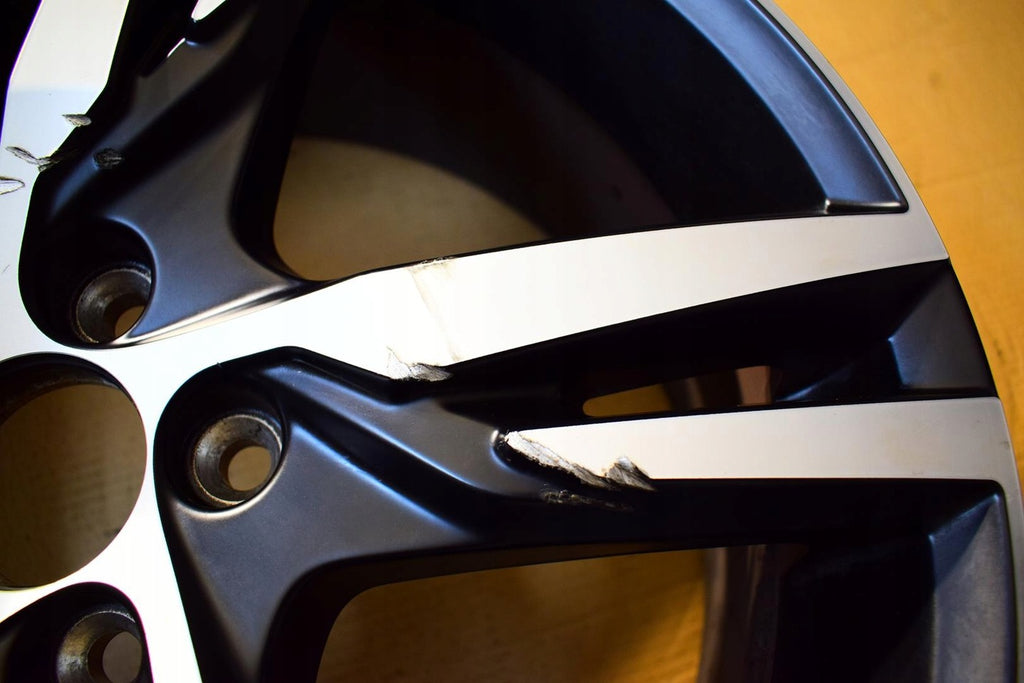 1x Alufelge 19 Zoll 7.5" 5x108 50,5ET Matt Schwarz 31423931 Volvo Xc60 Ii