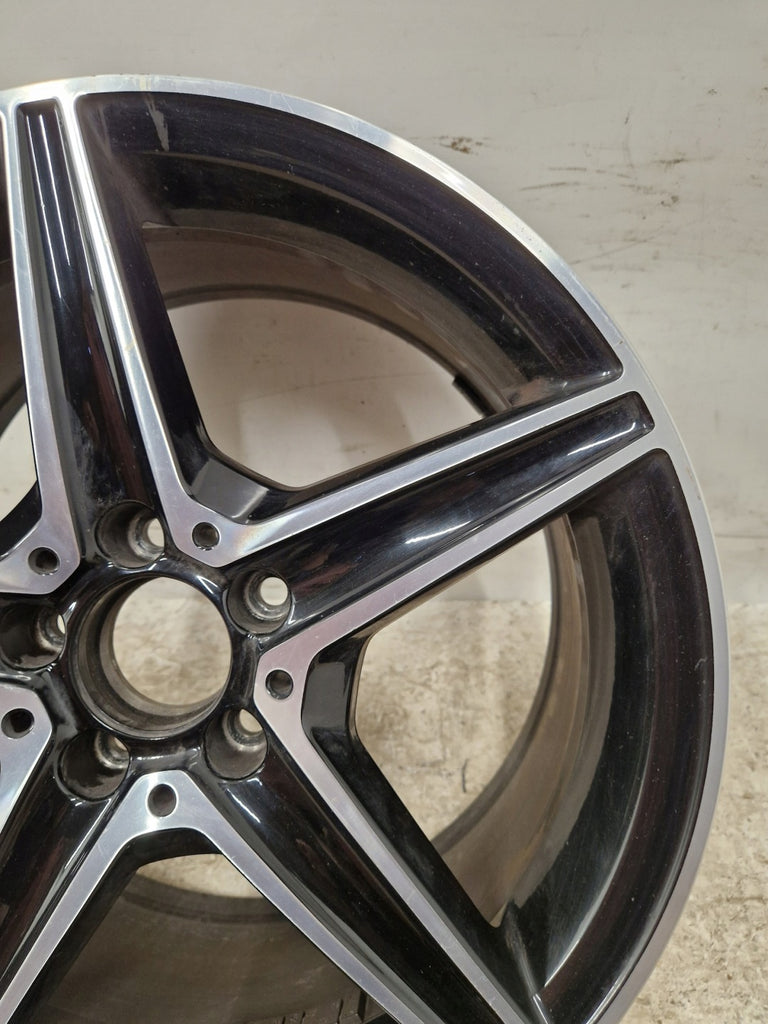 1x Alufelge 18 Zoll 8.5" 5x112 49ET A2054011200 Mercedes-Benz W205 A205 FEL4323218527lf