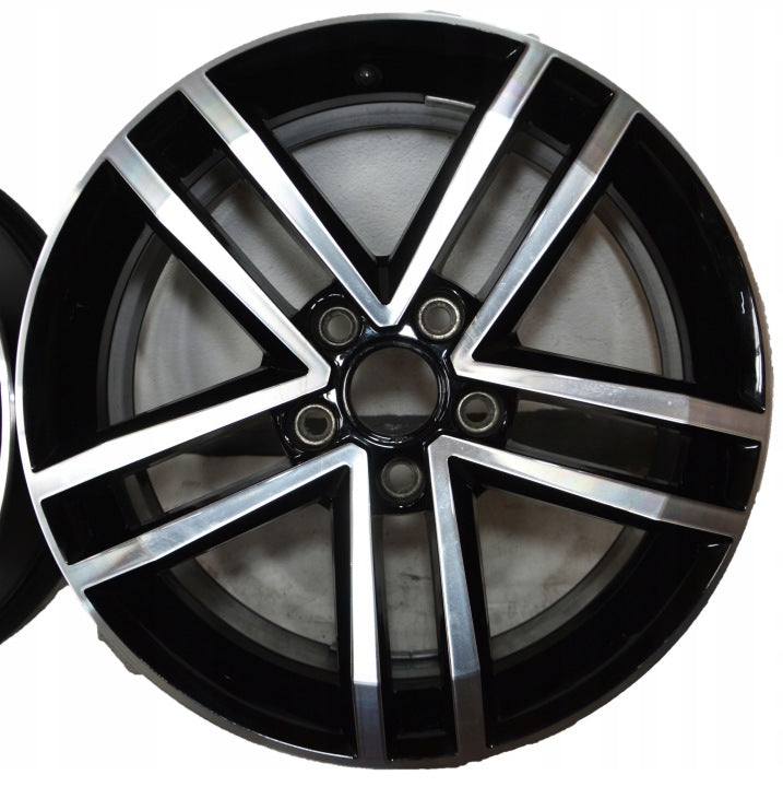 3x Alufelge 17 Zoll 7.0" 5x112 43ET Glanz Schwarz 5GD601025F VW Passat Golf FEL2860039525zf