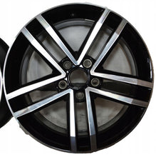 Load image into Gallery viewer, 3x Alufelge 17 Zoll 7.0" 5x112 43ET Glanz Schwarz 5GD601025F VW Passat Golf FEL2860039525zf