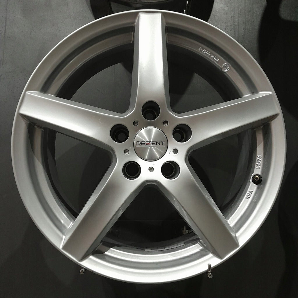 4x Alufelge 17 Zoll 7.0" 5x112 40ET Silber Seat Leon Golf VII II I Rim Wheel FEL8889786103bf
