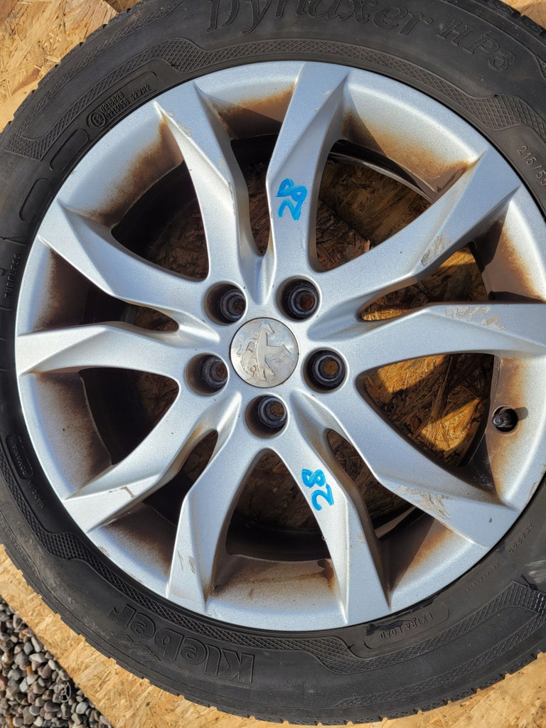1x Alufelge 17 Zoll 7.0" 5x108 46ET Matt Silber 9671401480 Peugeot Expert FEL8479736605yo