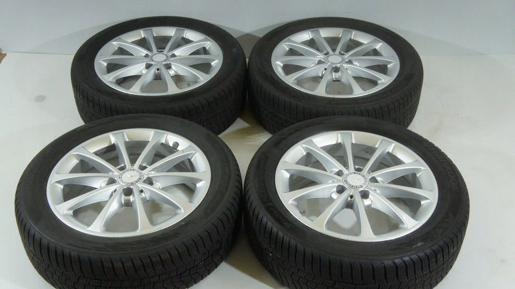 4x Alufelge 17 Zoll 6.5" 5x112 44ET Glanz Silber A1774010300 Mercedes-Benz FEL5880902394uc