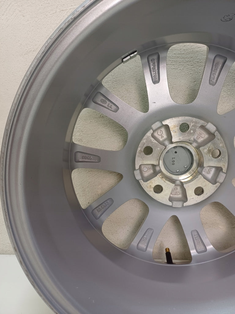 1x Alufelge 16 Zoll 6.5" 5x114.3 52 5ET Glanz Silber 9965866560 Mazda Rim Wheel FEL5604267604gn