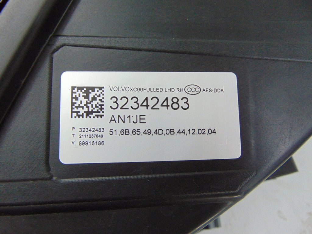 Frontscheinwerfer Volvo Xc90 II 32342483 Full LED Rechts Scheinwerfer Headlight