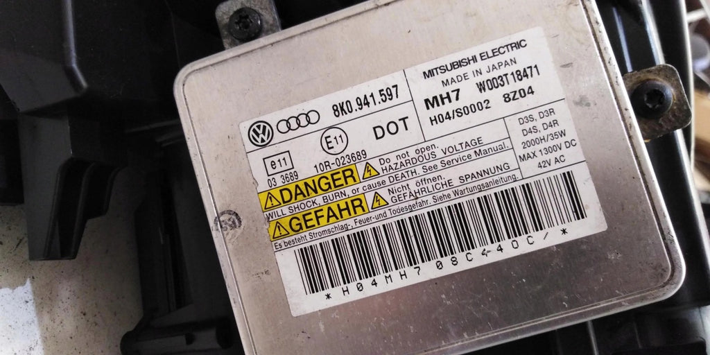 Frontscheinwerfer Audi A4 8K0941003G 8K0941004G Xenon Ein Satz Headlight SCH5427350096ye