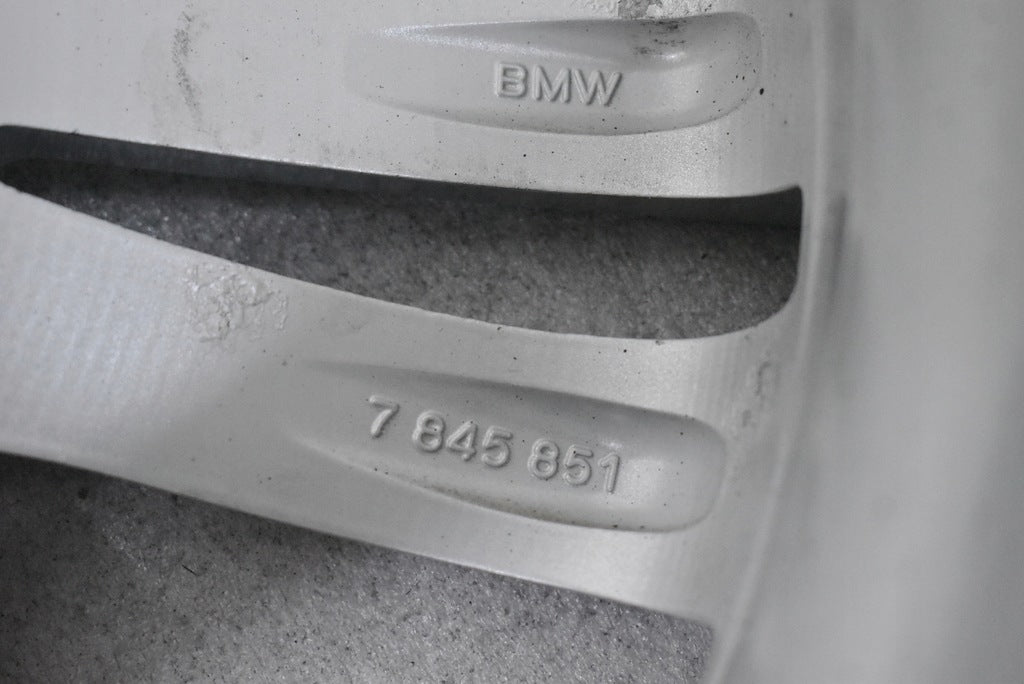1x Alufelge 17 Zoll 8.0" 5x120 53ET Glanz Silber 7845851 BMW 2 F22 1 F21 F20 FEL2345636678ex