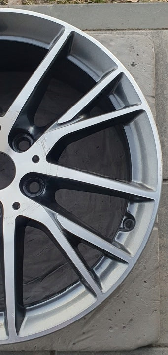1x Alufelge 17 Zoll 7.0" 5x112 47ET 7849122 BMW F44 F45 1 F40 F46 Rim Wheel FEL6896937241jd
