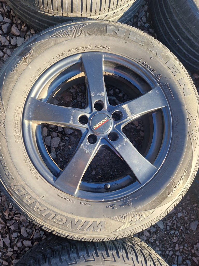4x Alufelge 16 Zoll 6.5" 5x105 38ET Glanz Schwarz Chevrolet Rim Wheel FEL1768306456ww