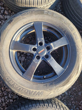 Laden Sie das Bild in den Galerie-Viewer, 4x Alufelge 16 Zoll 6.5" 5x105 38ET Glanz Schwarz Chevrolet Rim Wheel FEL1768306456ww