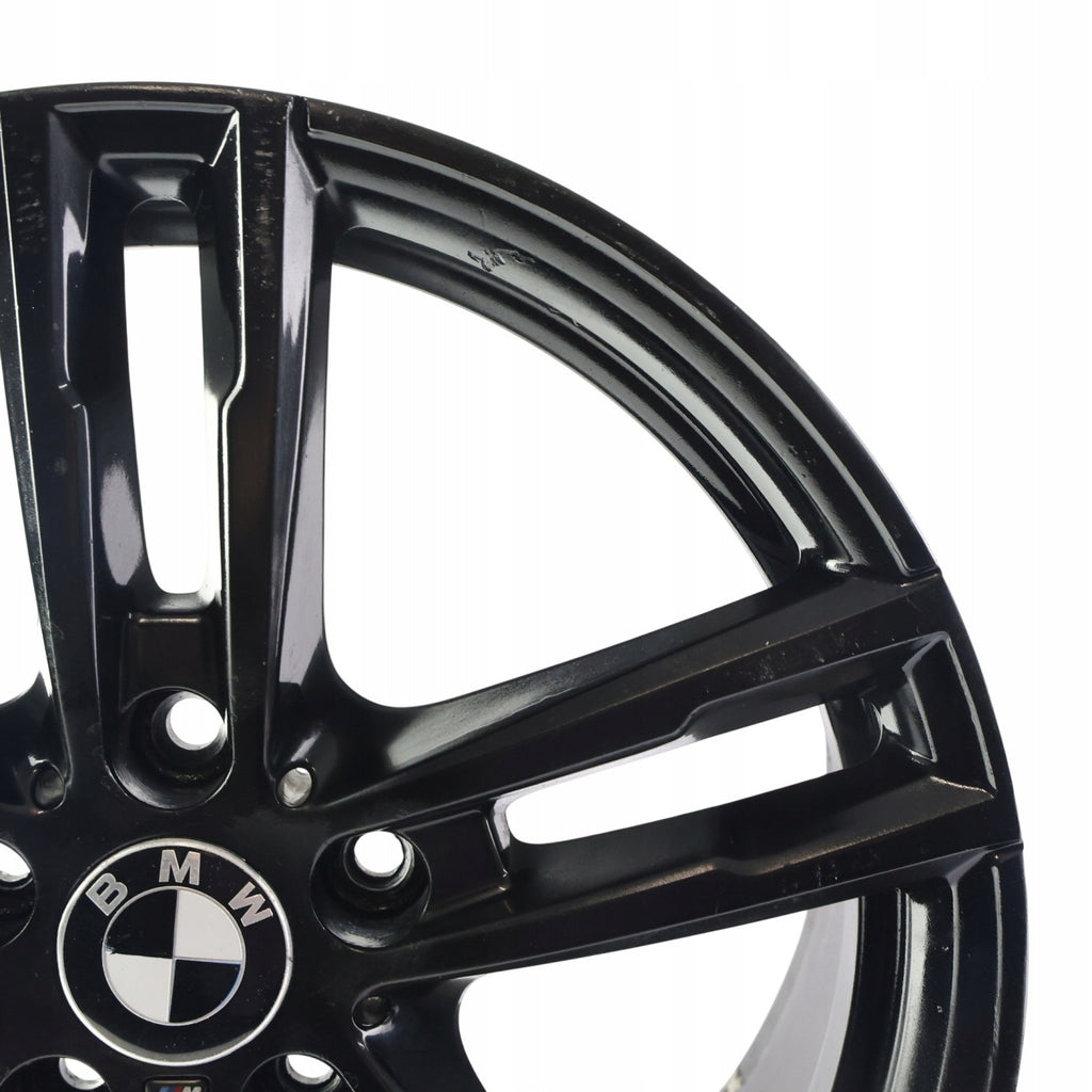 1x Alufelge 18 Zoll 8.0" 5x120 52ET Glanz Schwarz 8074186 8009703 BMW 1 F21 F20 FEL7880700650xc