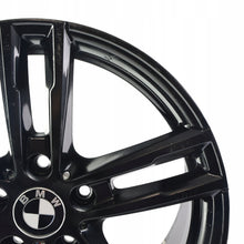 Laden Sie das Bild in den Galerie-Viewer, 1x Alufelge 18 Zoll 8.0" 5x120 52ET Glanz Schwarz 8074186 8009703 BMW 1 F21 F20 FEL7880700650xc