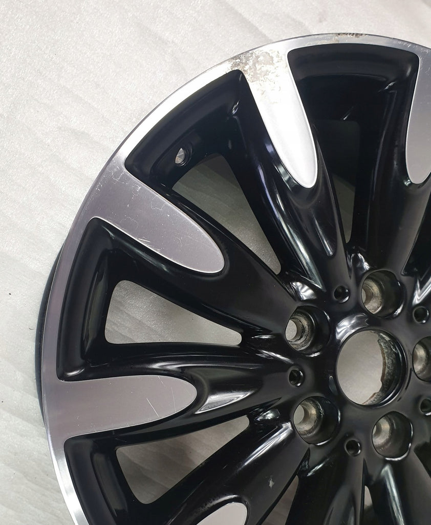 1x Alufelge 17 Zoll 7.0" 5x112 54ET Glanz Schwarz 6855111 Mini Clubman Rim Wheel