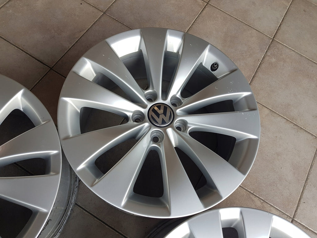 4x Alufelge 17 Zoll 8.0" 5x112 41ET 3C8601025 VW Scirocco Passat Rim Wheel FEL7489633718bn