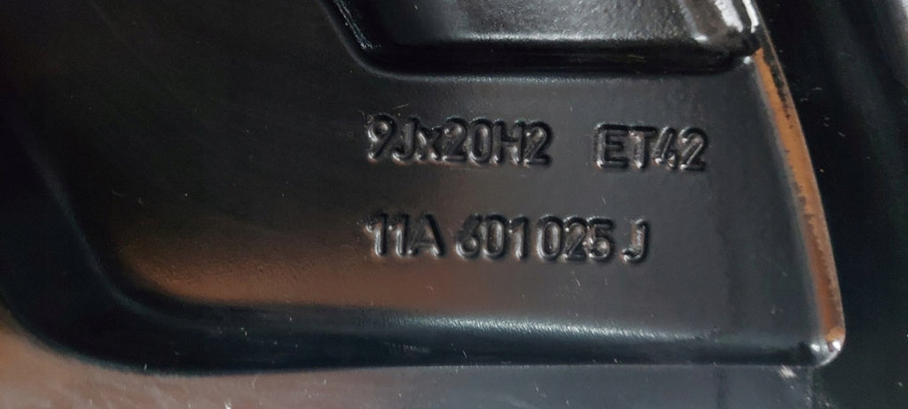 1x Alufelge 20 Zoll 9.0" 5x112 42ET 11A601025J VW Id.4 Rim Wheel FEL9039875626ag
