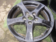 Laden Sie das Bild in den Galerie-Viewer, 4x Alufelge 16 Zoll 6.0" 5x112 48ET Glanz Schwarz Rim Wheel FEL6532709121hu