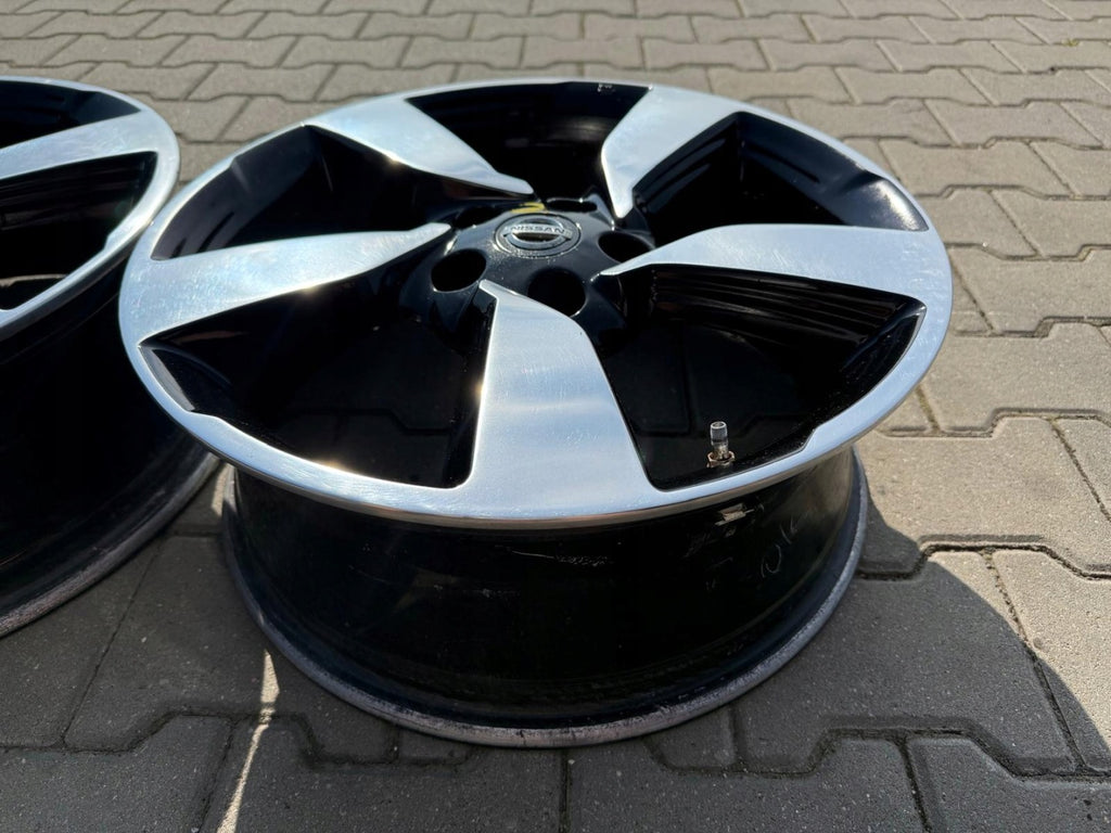1x Alufelge 18 Zoll 7.0" 5x114.3 40ET Glanz Schwarz N64801 4EA8A Nissan Qashqai FEL1502038543ae