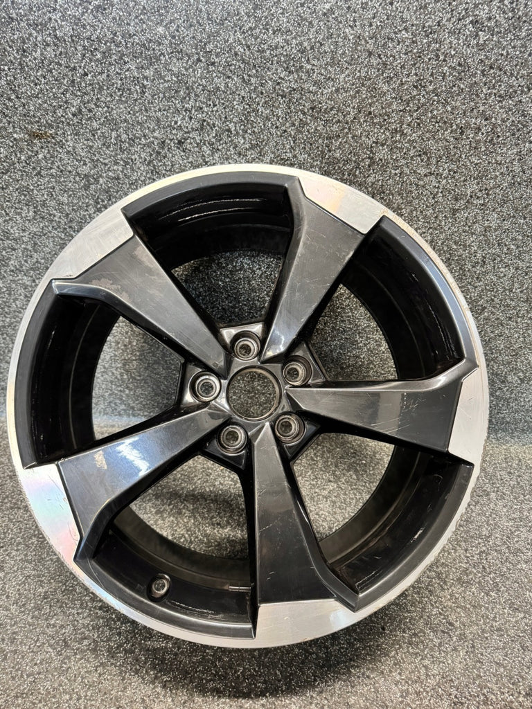1x Alufelge 19 Zoll 8.5" 5x112 53ET Glanz Schwarz 8V0601025CG Audi A3 Rim Wheel FEL2236617475gx