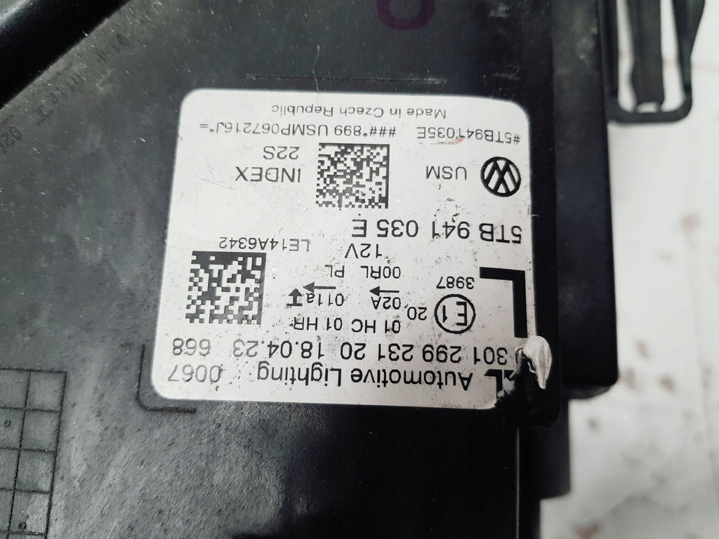 Frontscheinwerfer VW III 5TB941035E LED Links Scheinwerfer Headlight SCH3667554993vp