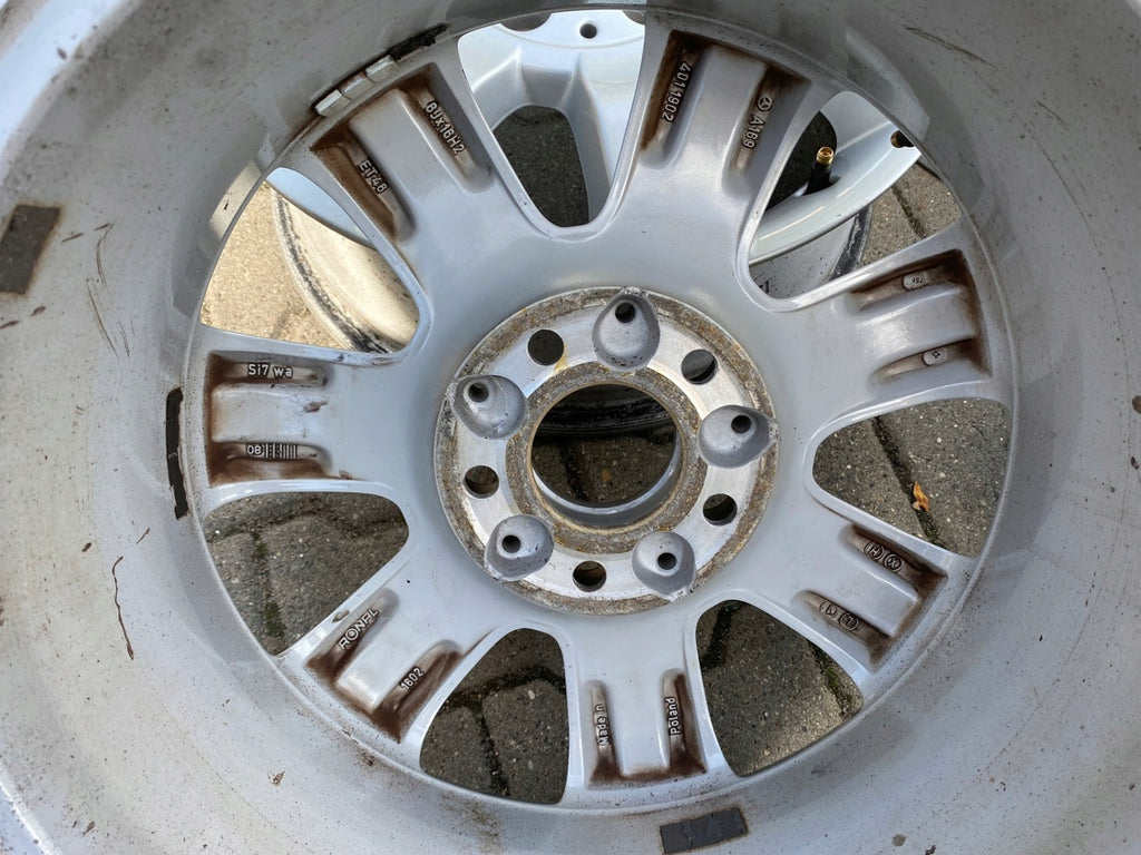 4x Alufelge 16 Zoll 8.0" 5x112 48ET Glanz 1694011902 Mercedes-Benz W169 FEL2805601436dh