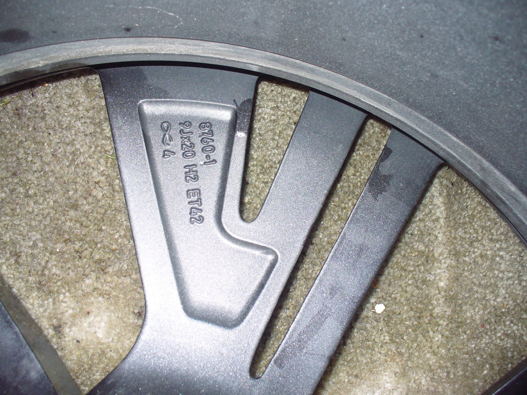 1x Alufelge 20 Zoll 9.0" 5x112 42ET Glanz Schwarz 5LA601025AD Skoda Enyaq FEL5688049392tg
