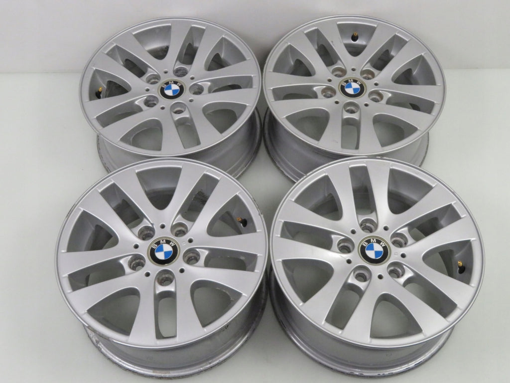 4x Alufelge 16 Zoll 7.0" 5x120 34ET Glanz Silber 6775595 BMW 3 E46 E90 Rim Wheel FEL1485150535jg