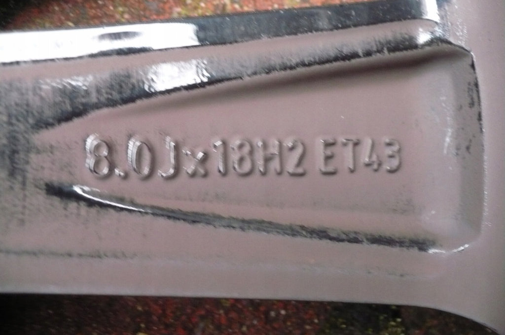 1x Alufelge 18 Zoll 8.0" 5x112 43ET Glanz Silber A2134011500 Mercedes-Benz W213 FEL7477418923ml