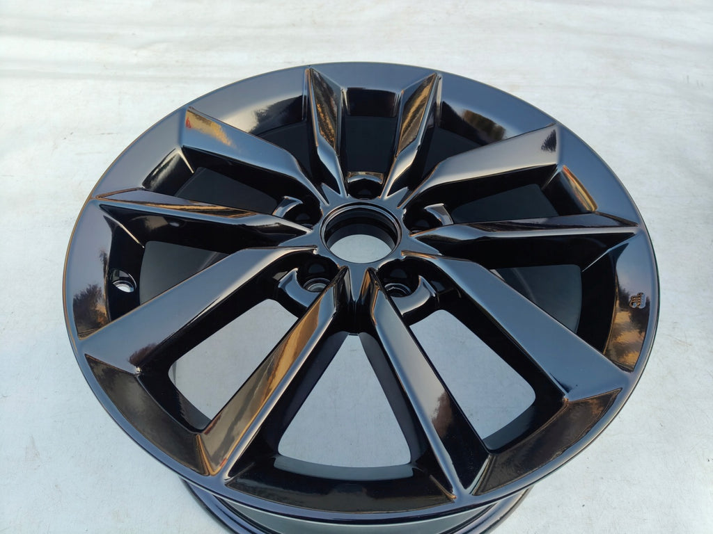 1x Alufelge 17 Zoll 8.0" 5x114.3 50ET Glanz Schwarz TGG17080 Honda Civic X I FEL5863237494vz