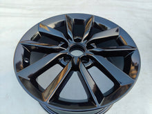Load image into Gallery viewer, 1x Alufelge 17 Zoll 8.0" 5x114.3 50ET Glanz Schwarz TGG17080 Honda Civic X I FEL5863237494vz