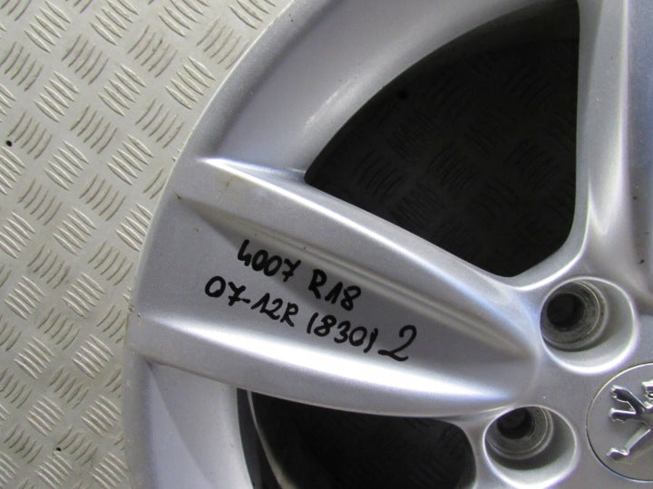1x Alufelge 18 Zoll 8.0" 5x114.3 Peugeot 4008 Rim Wheel FEL4230851693lm