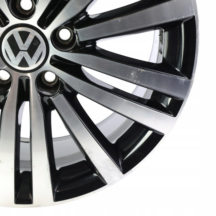 1x Alufelge 17 Zoll 7.5" 5x112 47ET Glanz Schwarz 3AA601025G VW Passat B7 FEL6517189796hw