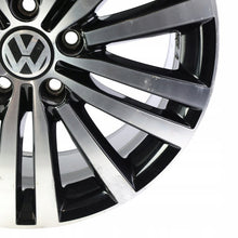 Laden Sie das Bild in den Galerie-Viewer, 1x Alufelge 17 Zoll 7.5" 5x112 47ET Glanz Schwarz 3AA601025G VW Passat B7 FEL6517189796hw