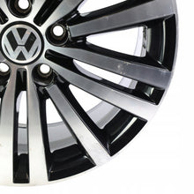 Laden Sie das Bild in den Galerie-Viewer, 1x Alufelge 17 Zoll 7.5" 5x112 47ET Glanz Schwarz 3AA601025G VW Passat B7 FEL6517189796hw