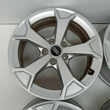 Laden Sie das Bild in den Galerie-Viewer, 4x Alufelge 17 Zoll 6.5" 5x112 38ET Glanz Silber 83A601025AL Audi Q3 Q2 FEL2029221267xl