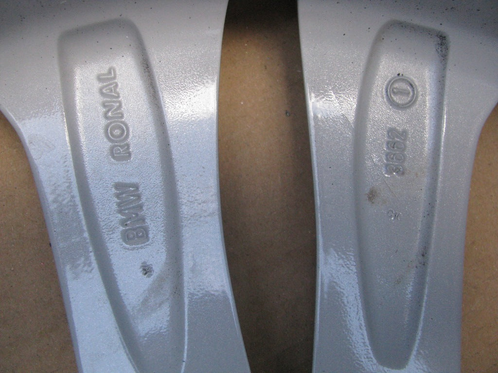 1x Alufelge 18 Zoll 7.5" 5x120 51ET Glanz Silber 6881443 BMW Rim Wheel FEL5751166439pv