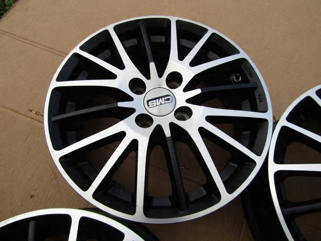 4x Alufelge 15 Zoll 5.5" 4x100 36ET KBA50278 Nissan Micra III K12 Thalia Clio