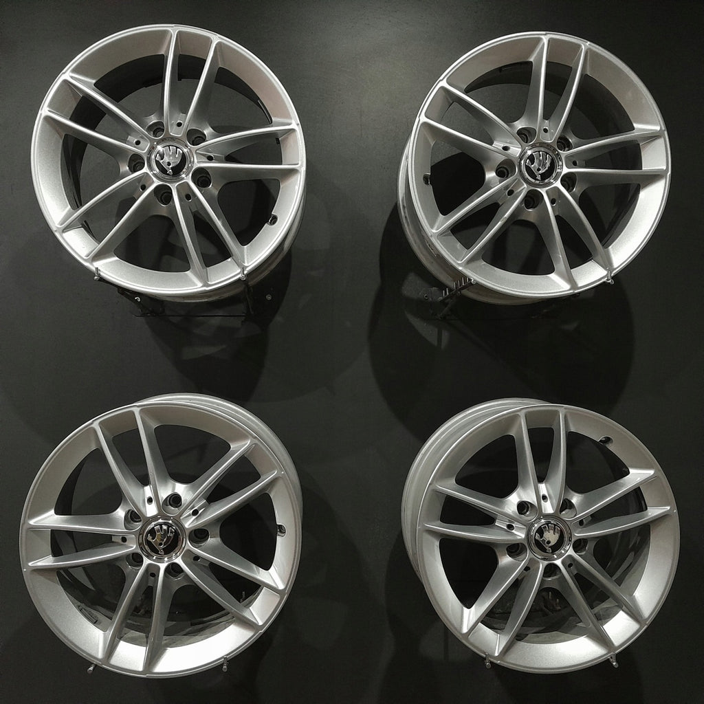 4x Alufelge 16 Zoll 6.5" 5x112 44ET Mercedes-Benz Superb III Octavia Rim Wheel FEL5527831759si