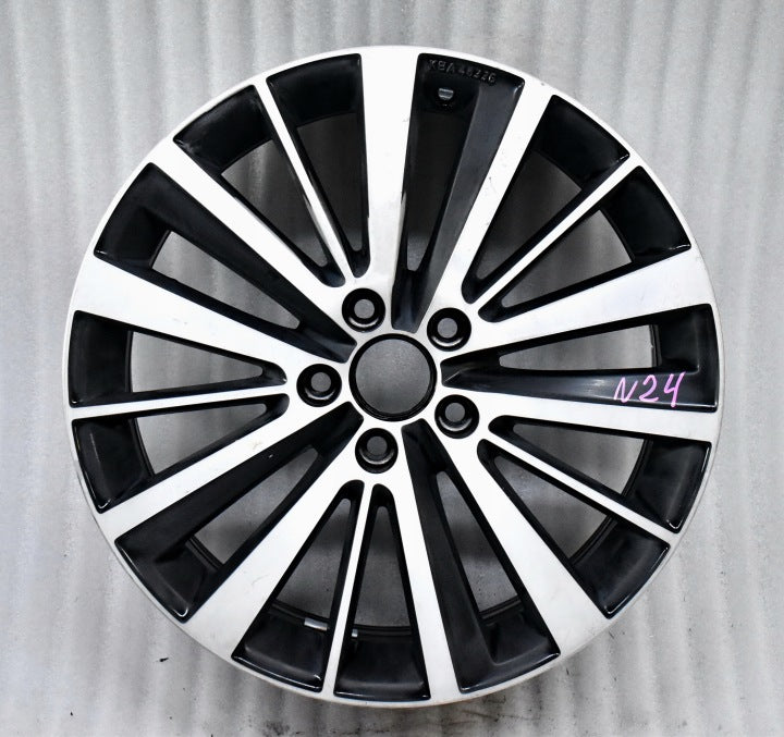 1x Alufelge 18 Zoll 7.5" 5x112 51ET 5C5071498 KBA48336 VW Golf VII Beetle FEL5148444719wt