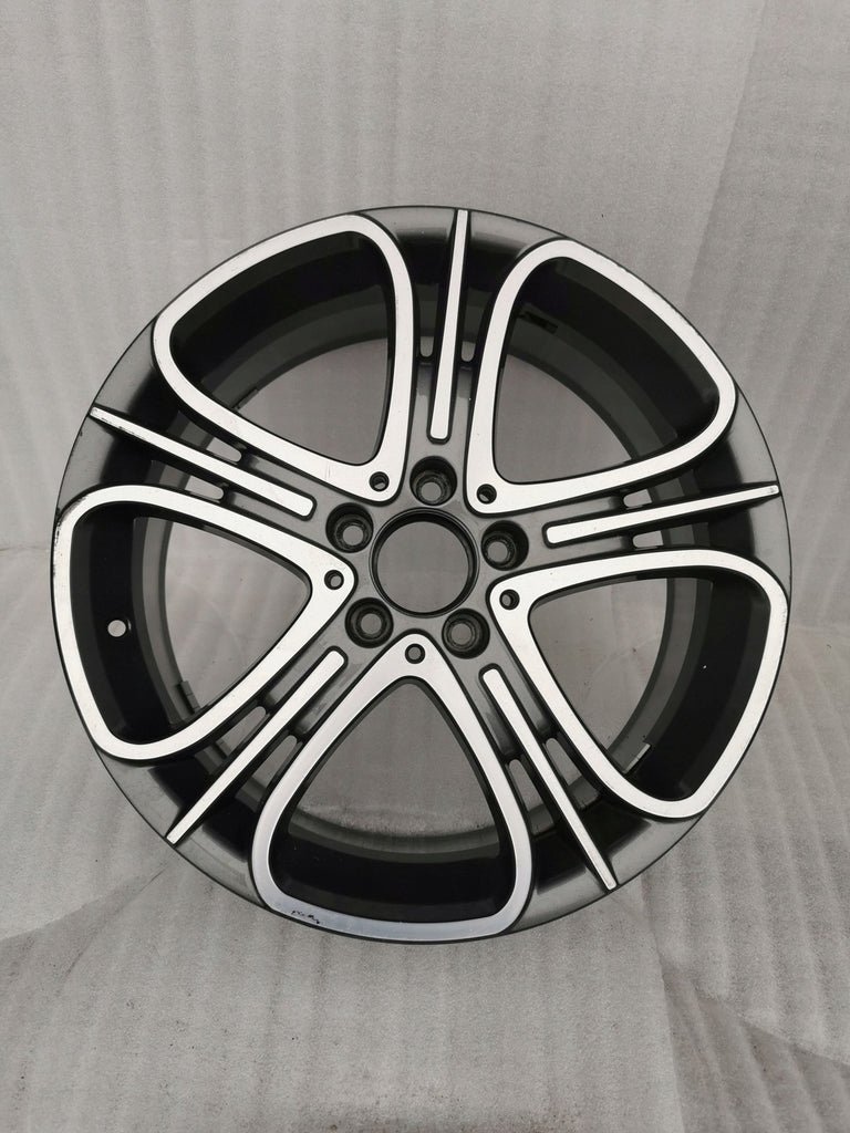 1x Alufelge 18 Zoll 7.5" 5x112 52ET A2464012202 Mercedes-Benz Rim Wheel